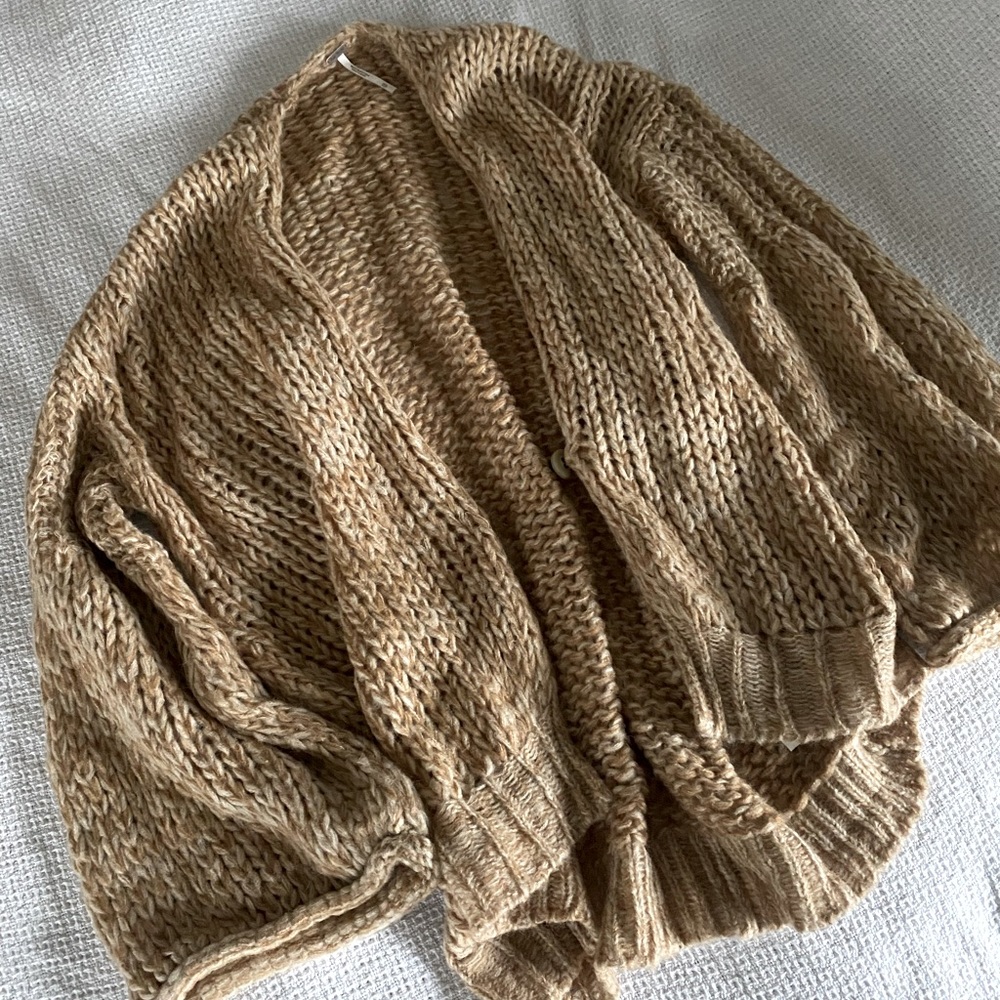 Free People oversized sweater Sz XS